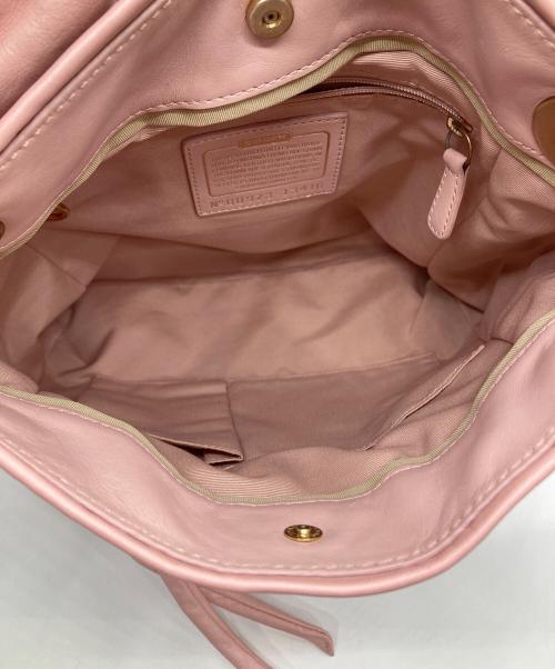 COACH（コーチ）COACH (コーチ) 2WAYショルダーバッグ ピンクの古着・服飾アイテム