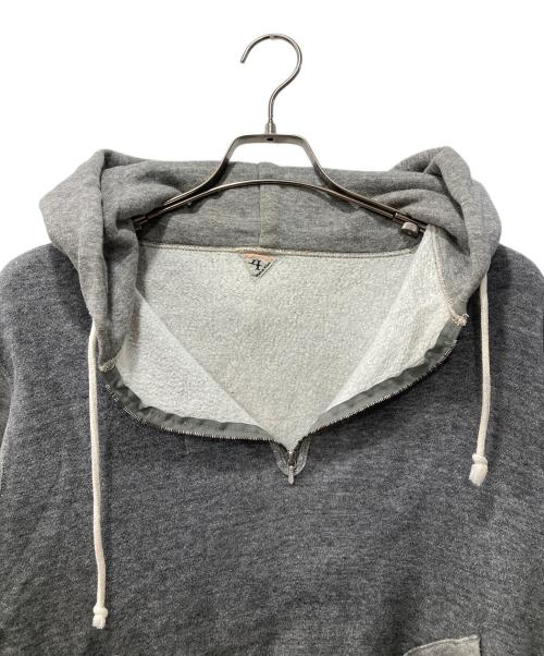 filmelange（フィルメランジェ）filmelange (フィルメランジェ) ハーフジップパーカー グレー サイズ:4の古着・服飾アイテム