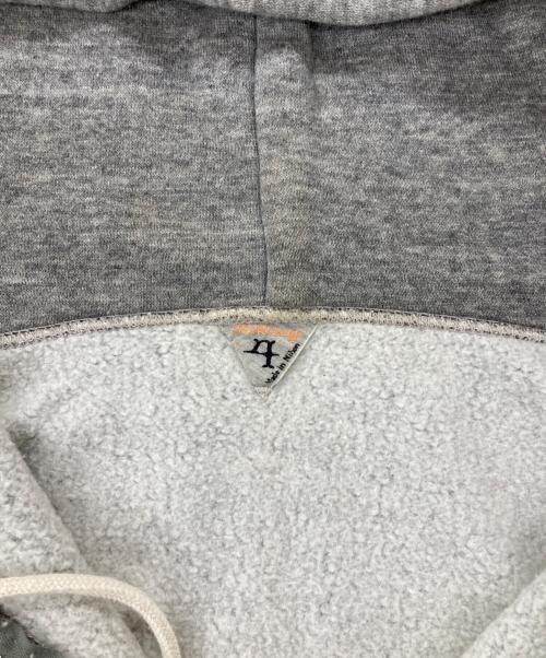 filmelange（フィルメランジェ）filmelange (フィルメランジェ) ハーフジップパーカー グレー サイズ:4の古着・服飾アイテム