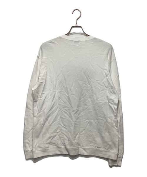 Hysteric Glamour（ヒステリックグラマー）Hysteric Glamour (ヒステリックグラマー) ロングスリーブカットソー ホワイト サイズ:Lの古着・服飾アイテム