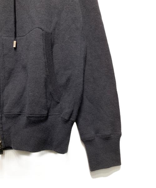 ESTNATION（エストネーション）ESTNATION (エストネーション) カシミヤ混パーカー ネイビー サイズ:Mの古着・服飾アイテム