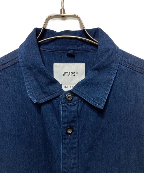 WTAPS（ダブルタップス）WTAPS (ダブルタップス) デニムシャツ インディゴ サイズ:03の古着・服飾アイテム