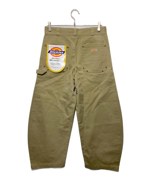 9090（9090）9090 (9090) Dickies (ディッキーズ) バギーチノパンツ ベージュ サイズ:Ｍの古着・服飾アイテム