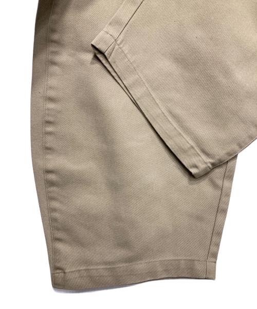 9090（9090）9090 (9090) Dickies (ディッキーズ) バギーチノパンツ ベージュ サイズ:Ｍの古着・服飾アイテム