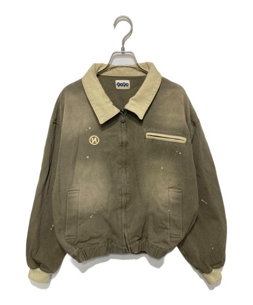 9090（9090）9090 (9090) Vintage Like Duck Blouson カーキ サイズ:Ｍの古着・服飾アイテム