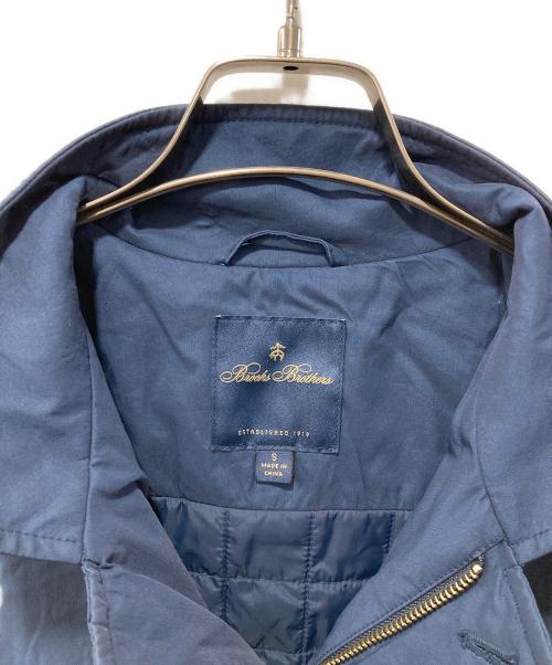 BROOKS BROTHERS（ブルックスブラザーズ）BROOKS BROTHERS (ブルックスブラザーズ) 中綿ジップジャケット ネイビー サイズ:Sの古着・服飾アイテム