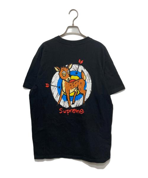 SUPREME（シュプリーム）SUPREME (シュプリーム) Deer Tee ブラック サイズ:Lの古着・服飾アイテム