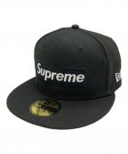 New Era×SUPREMEニューエラ×シュプリーム）の古着「No Comp Box Logo Cap」｜ブラック