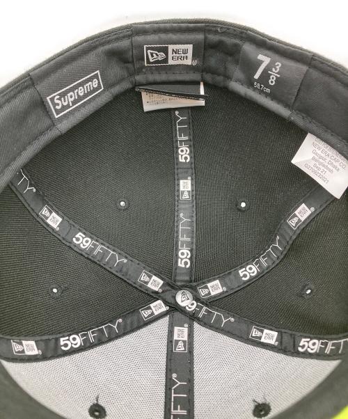 New Era（ニューエラ）New Era (ニューエラ) Supreme (シュプリーム) No Comp Box Logo Cap ブラック サイズ:58.7の古着・服飾アイテム
