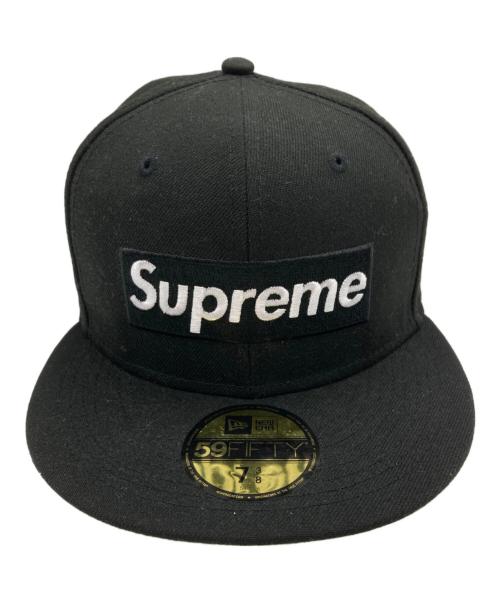 New Era（ニューエラ）New Era (ニューエラ) Supreme (シュプリーム) No Comp Box Logo Cap ブラック サイズ:58.7の古着・服飾アイテム