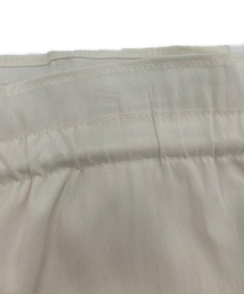 ASTRAET（アストラット）ASTRAET (アストラット) ドローストリングコンビスカート ブラック×ホワイトの古着・服飾アイテム