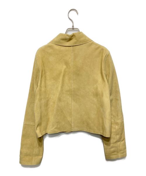 ZARA（ザラ）ZARA (ザラ) スウェードジャケット ベージュ サイズ:Sの古着・服飾アイテム