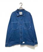 WTAPSダブルタップス）の古着「MINE LS/SHIRT」｜ブルー