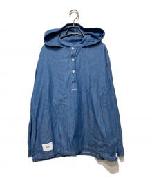 WTAPS（ダブルタップス）の古着「プルオーバーシャツ」｜ブルー