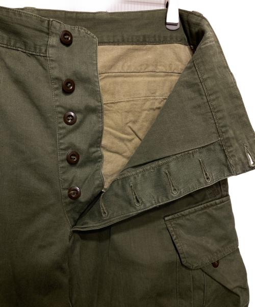 French Army（フランス軍）French Army (フランス軍) M-47後期カーゴパンツ カーキ サイズ:不明の古着・服飾アイテム