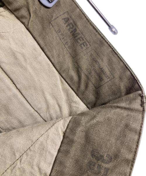 French Army（フランス軍）French Army (フランス軍) M-47前期 カーゴパンツ カーキ サイズ:35の古着・服飾アイテム