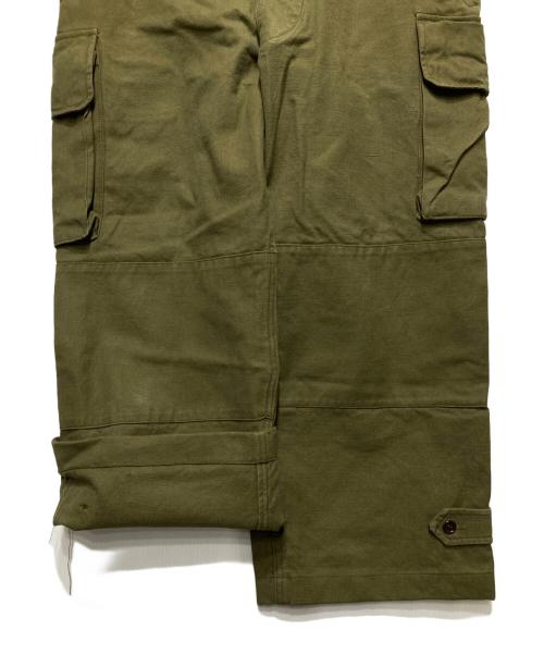 French Army（フランス軍）French Army (フランス軍) M-47前期 カーゴパンツ カーキ サイズ:35の古着・服飾アイテム