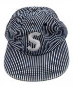 SUPREMEシュプリーム）の古着「Washed Denim S Logo Cap/キャップ」｜インディゴ