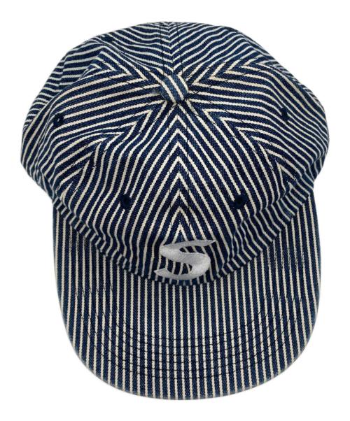 SUPREME（シュプリーム）Supreme (シュプリーム) Washed Denim S Logo Cap/キャップ インディゴの古着・服飾アイテム