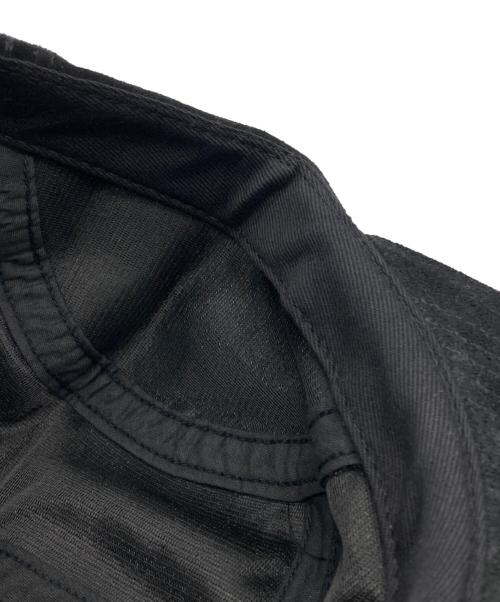 SUPREME（シュプリーム）Supreme (シュプリーム) Metal Letters Suede Camp Cap/キャップ ブラックの古着・服飾アイテム