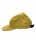 Supreme (シュプリーム) Metal Letters Suede Camp Cap/キャップ イエロー：5000円