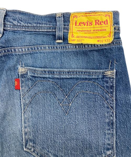 LEVI'S RED（リーバイス レッド）LEVI'S RED (リーバイス レッド) 505 STRAIGHTデニムパンツ インディゴ サイズ:32の古着・服飾アイテム