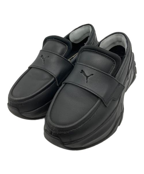 PUMA（プーマ）PUMA (プーマ) LOAFYR WNS/ローファー ブラック サイズ:24の古着・服飾アイテム