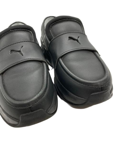 PUMA（プーマ）PUMA (プーマ) LOAFYR WNS/ローファー ブラック サイズ:24の古着・服飾アイテム