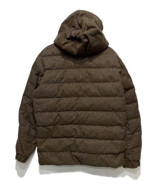 LACOSTE（ラコステ）LACOSTE (ラコステ) ダウンジャケット ブラウン サイズ:48の古着・服飾アイテム
