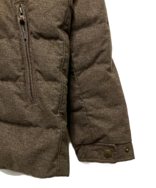 LACOSTE（ラコステ）LACOSTE (ラコステ) ダウンジャケット ブラウン サイズ:48の古着・服飾アイテム
