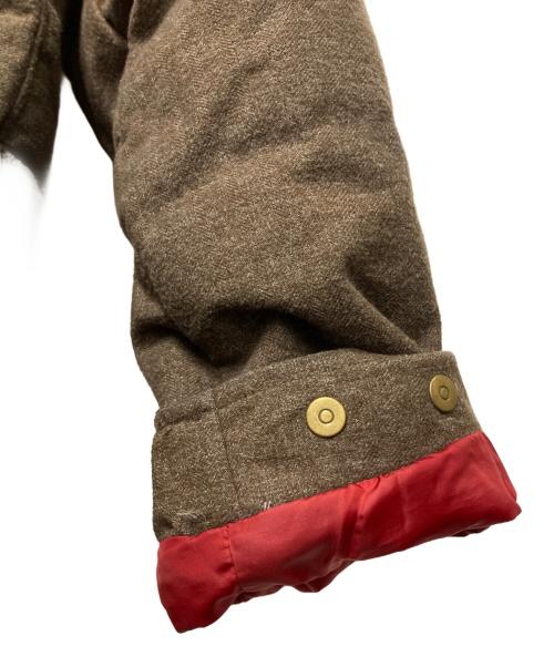 LACOSTE（ラコステ）LACOSTE (ラコステ) ダウンジャケット ブラウン サイズ:48の古着・服飾アイテム