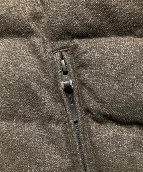 LACOSTE（ラコステ）LACOSTE (ラコステ) ダウンジャケット ブラウン サイズ:48の古着・服飾アイテム