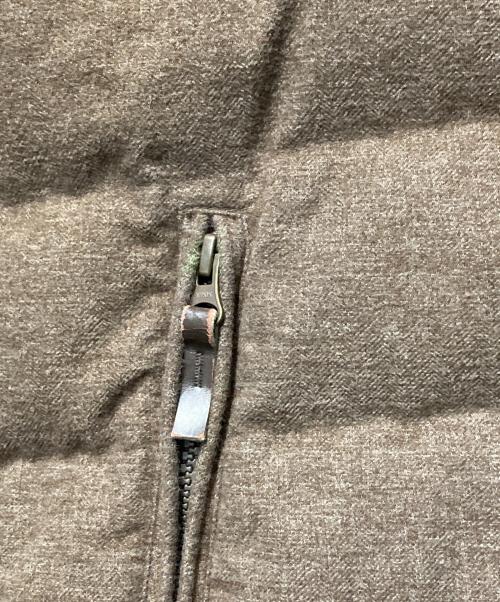 LACOSTE（ラコステ）LACOSTE (ラコステ) ダウンジャケット ブラウン サイズ:48の古着・服飾アイテム