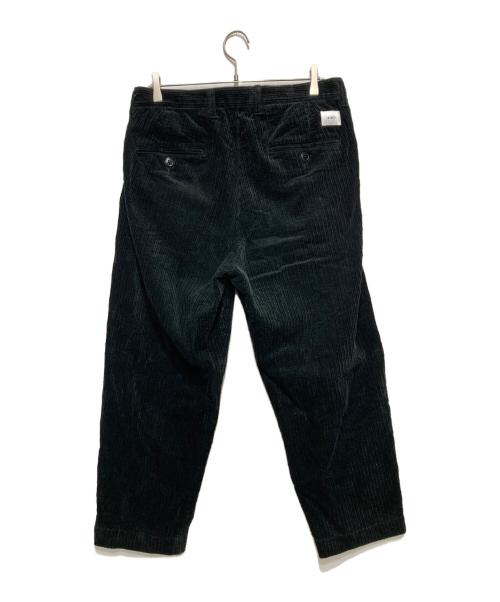 WTAPS（ダブルタップス）WTAPS (ダブルタップス) TUCK 02 CORDUROY TROUSERS/コーデュロイパンツ ブラック サイズ:03の古着・服飾アイテム