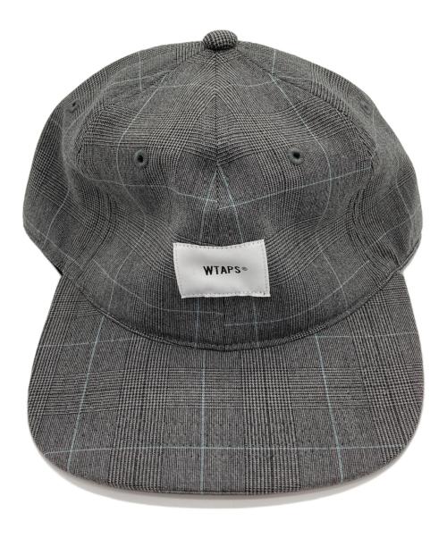 WTAPS（ダブルタップス）WTAPS (ダブルタップス) チェック柄キャップ グレー サイズ:00の古着・服飾アイテム