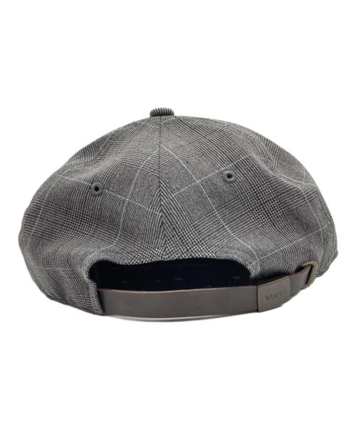 WTAPS（ダブルタップス）WTAPS (ダブルタップス) チェック柄キャップ グレー サイズ:00の古着・服飾アイテム