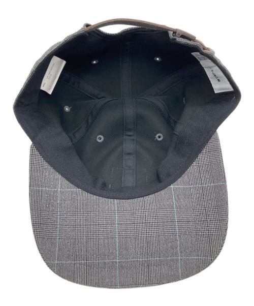 WTAPS（ダブルタップス）WTAPS (ダブルタップス) チェック柄キャップ グレー サイズ:00の古着・服飾アイテム