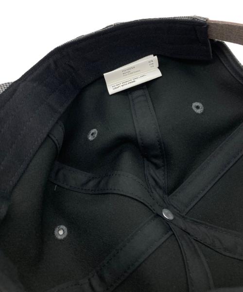 WTAPS（ダブルタップス）WTAPS (ダブルタップス) チェック柄キャップ グレー サイズ:00の古着・服飾アイテム
