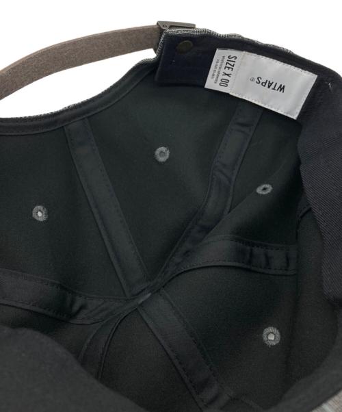 WTAPS（ダブルタップス）WTAPS (ダブルタップス) チェック柄キャップ グレー サイズ:00の古着・服飾アイテム
