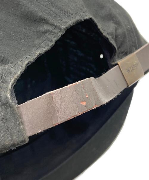 WTAPS（ダブルタップス）WTAPS (ダブルタップス) コットンリップストップキャップ ブラック サイズ:00の古着・服飾アイテム