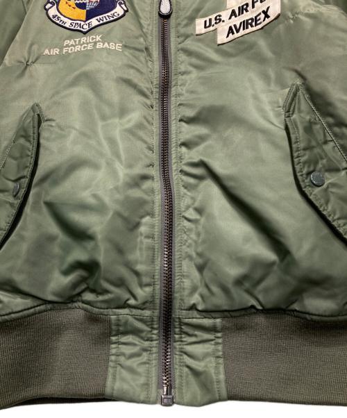 AVIREX（アヴィレックス）AVIREX (アヴィレックス) MA-1フライトジャケット カーキ サイズ:XLの古着・服飾アイテム