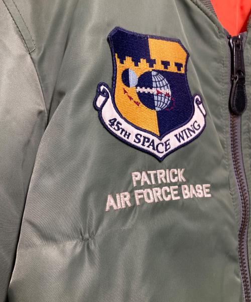 AVIREX（アヴィレックス）AVIREX (アヴィレックス) MA-1フライトジャケット カーキ サイズ:XLの古着・服飾アイテム