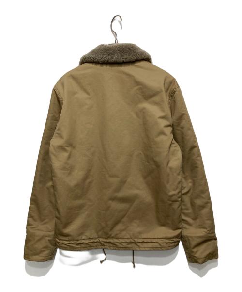 AVIREX（アヴィレックス）AVIREX (アヴィレックス) N-1デッキジャケット ベージュ サイズ:Lの古着・服飾アイテム