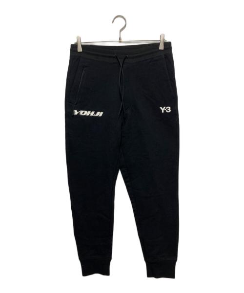 Y-3（ワイスリー）Y-3 (ワイスリー) U GFX CUFF PANT/スウェットパンツ ブラック サイズ:Sの古着・服飾アイテム