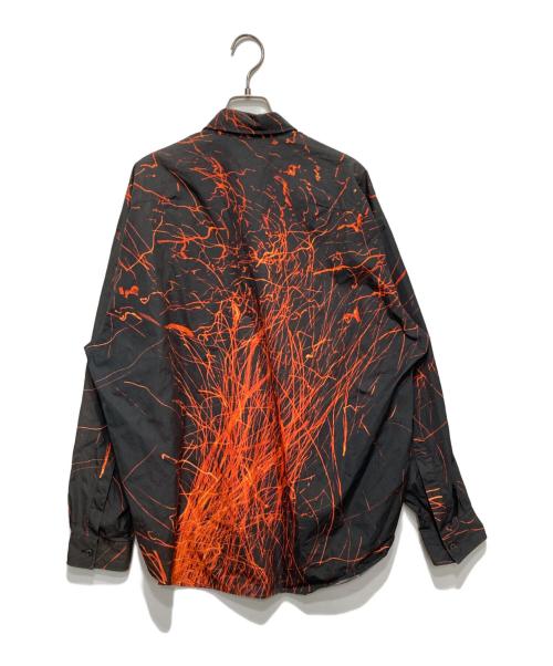 JOHN LAWRENCE SULLIVAN（ジョン ローレンス サリバン）JOHN LAWRENCE SULLIVAN (ジョン ローレンス サリバン) コリーブラウンコラボ ロングスリーブシャツ グレー サイズ:46の古着・服飾アイテム