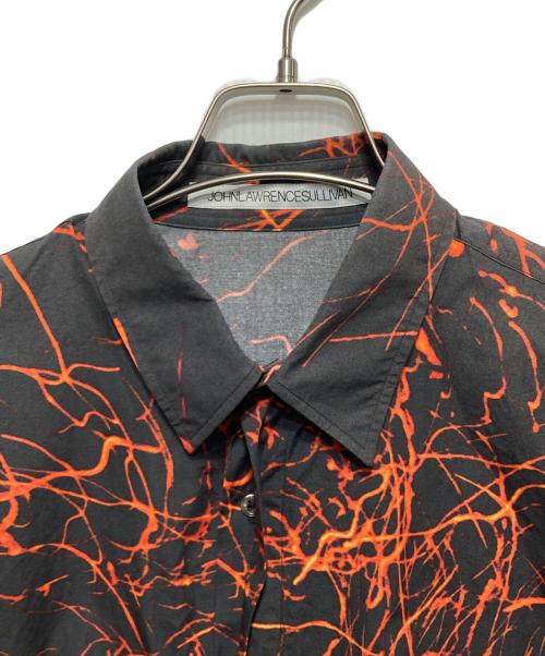 JOHN LAWRENCE SULLIVAN（ジョン ローレンス サリバン）JOHN LAWRENCE SULLIVAN (ジョン ローレンス サリバン) コリーブラウンコラボ ロングスリーブシャツ グレー サイズ:46の古着・服飾アイテム