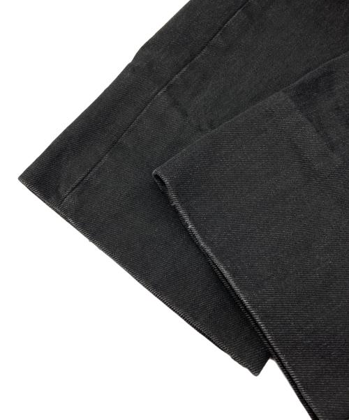 JOHN LAWRENCE SULLIVAN（ジョン ローレンス サリバン）JOHN LAWRENCE SULLIVAN (ジョン ローレンス サリバン) KNEE BUTTON JEANS /デニムパンツ ブラック サイズ:46の古着・服飾アイテム