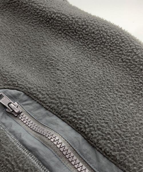NNBF（エヌエヌビーエフ）NNBF (エヌエヌビーエフ) フリースジャケット グレー サイズ:XLの古着・服飾アイテム