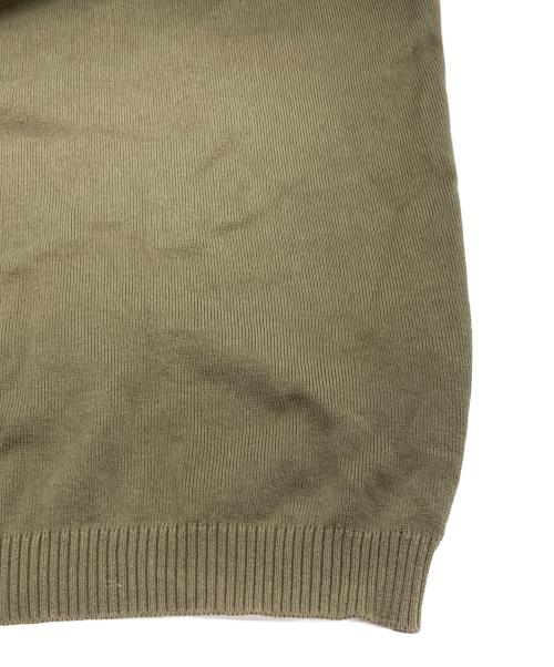 ROBERTO COLLINA（ロベルトコリーナ）ROBERTO COLLINA (ロベルトコリーナ) ニットポロシャツ オリーブ サイズ:Lの古着・服飾アイテム