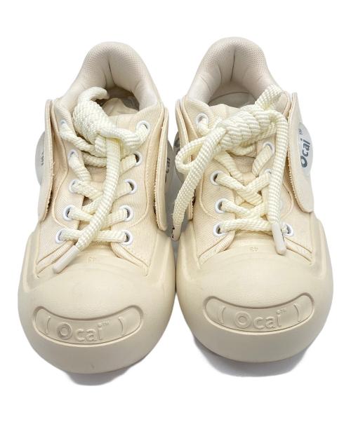 OCAI（オカイ）Ocai (オカイ) ローカットスニーカー ベージュ サイズ:27.0の古着・服飾アイテム